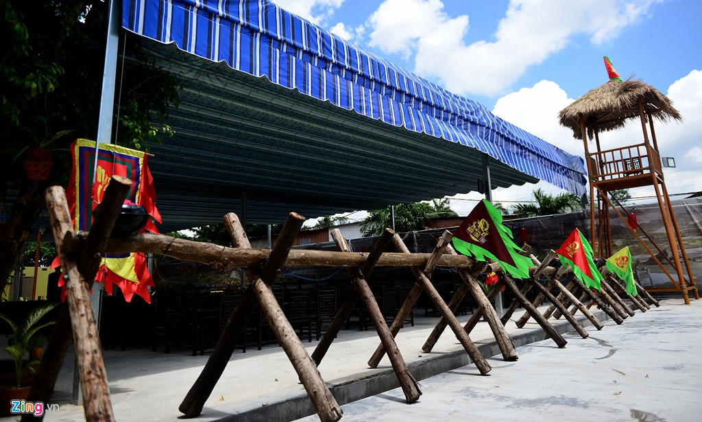 Nhà hàng phong cách Tam Quốc Chí ở Sài Gòn